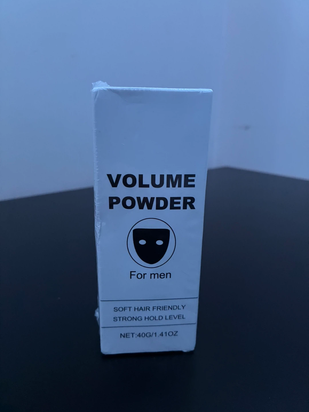 Black mask texture powder