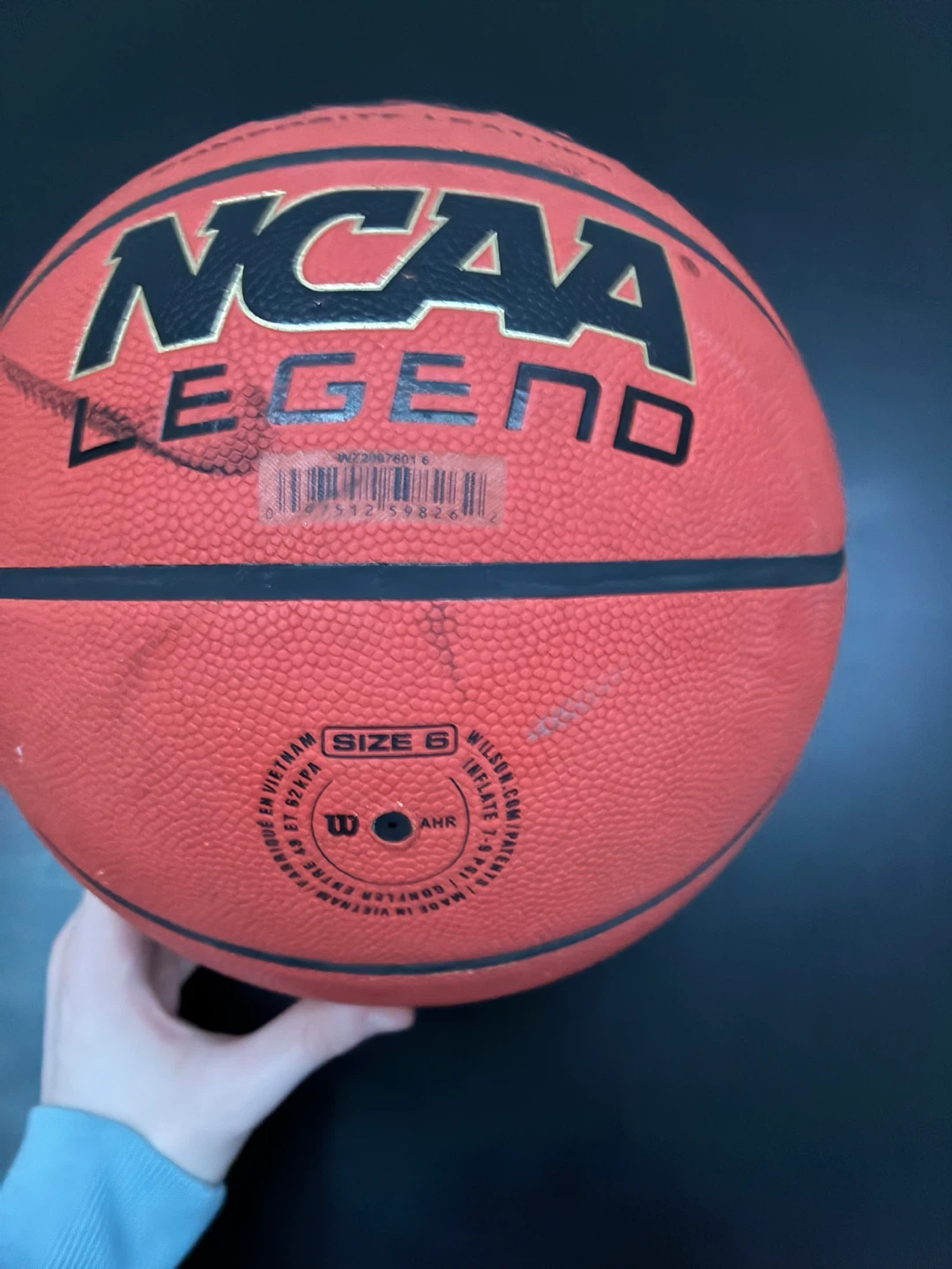 Wilson NCAA Legend Basketball - Size 6 - photo 2