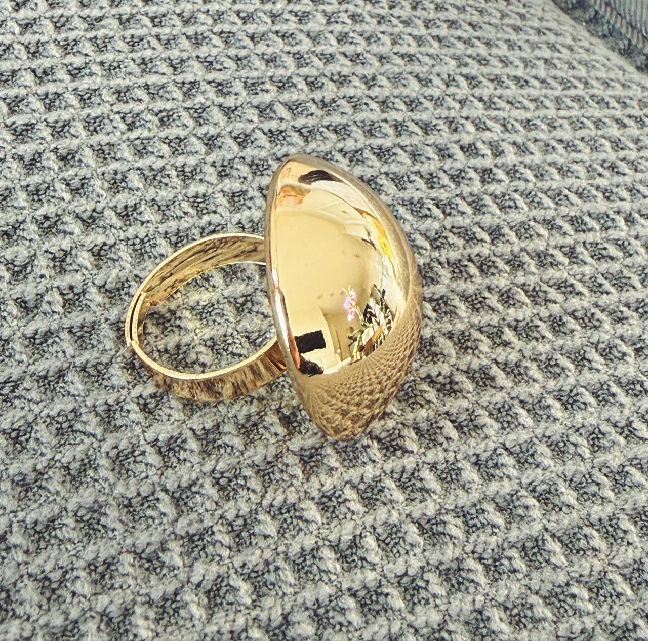 Statement Ring – Gold - photo 3