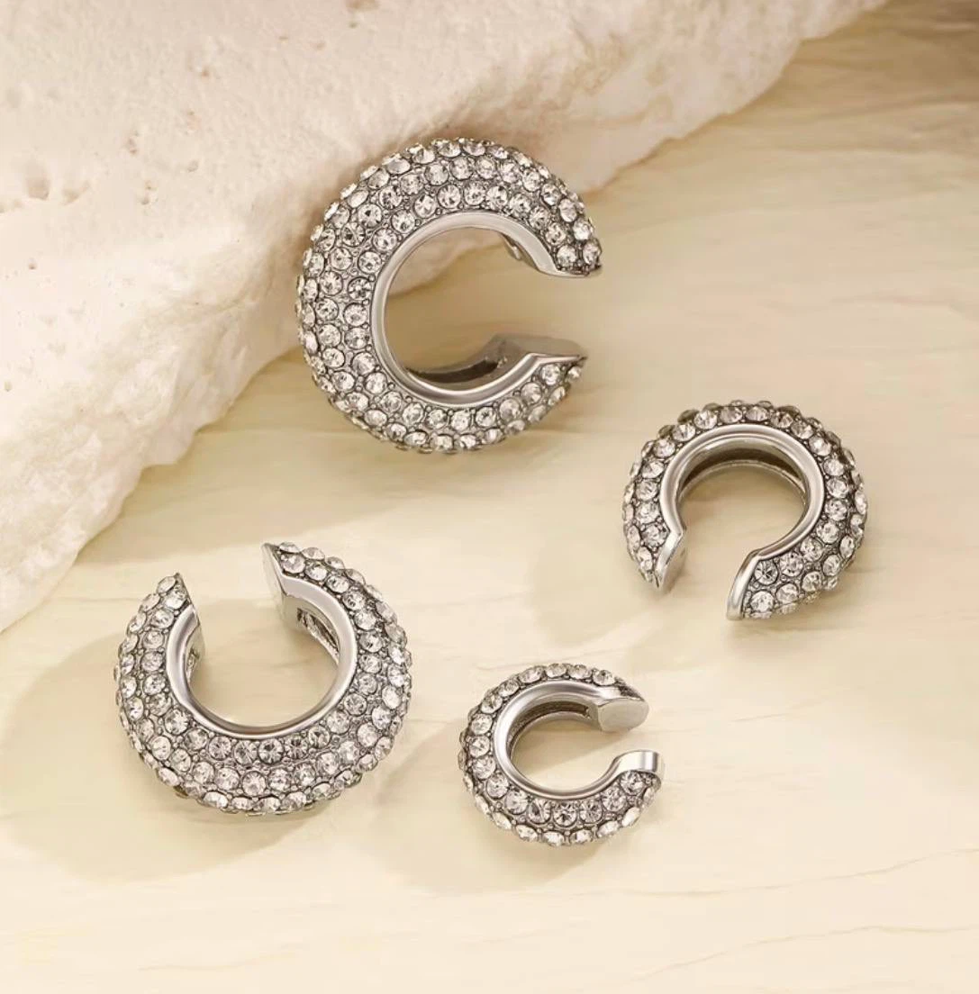 Crystal Ear Cuff Set – 4 Pcs - photo 5