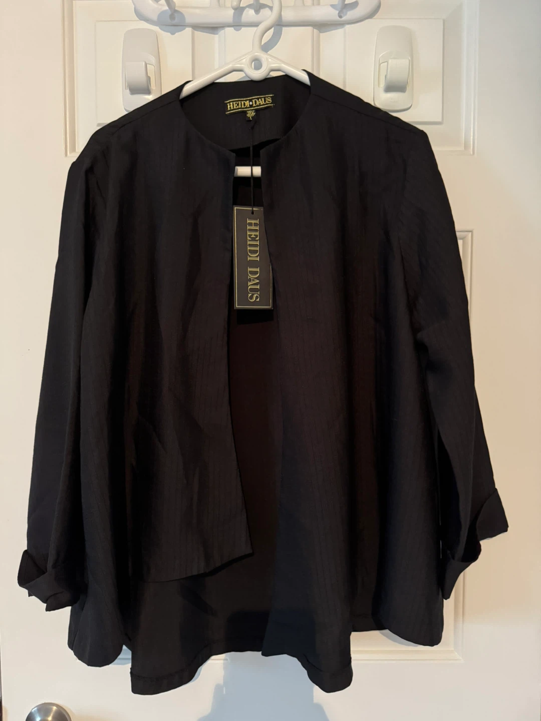 Heidi Daus Black Cardigan