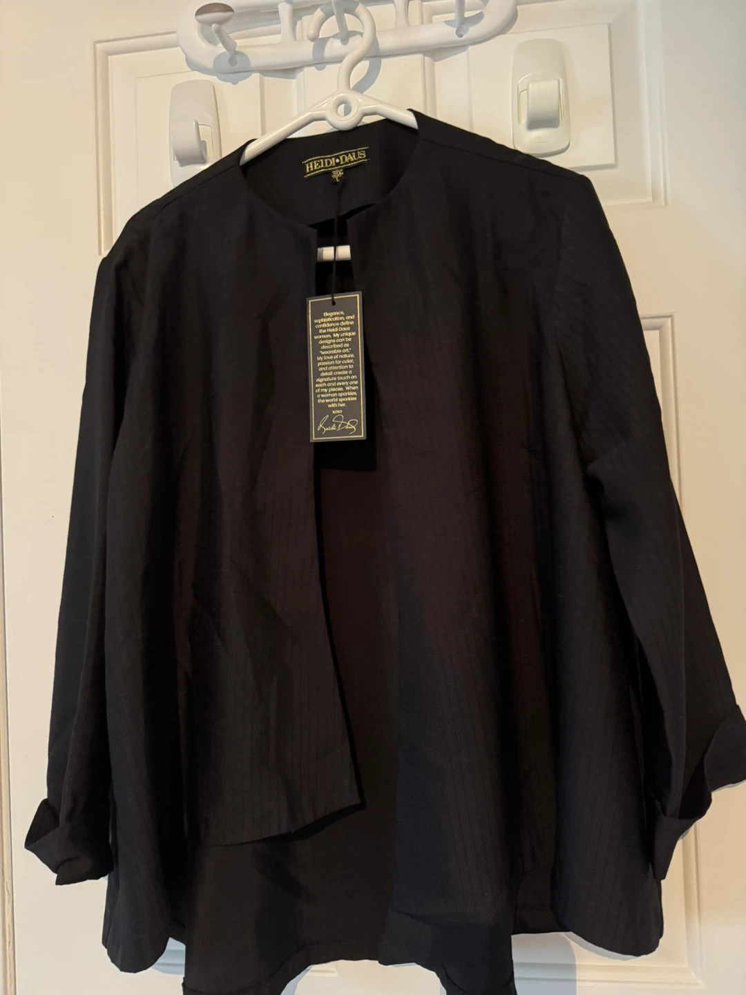 Heidi Daus Black Cardigan - photo 2
