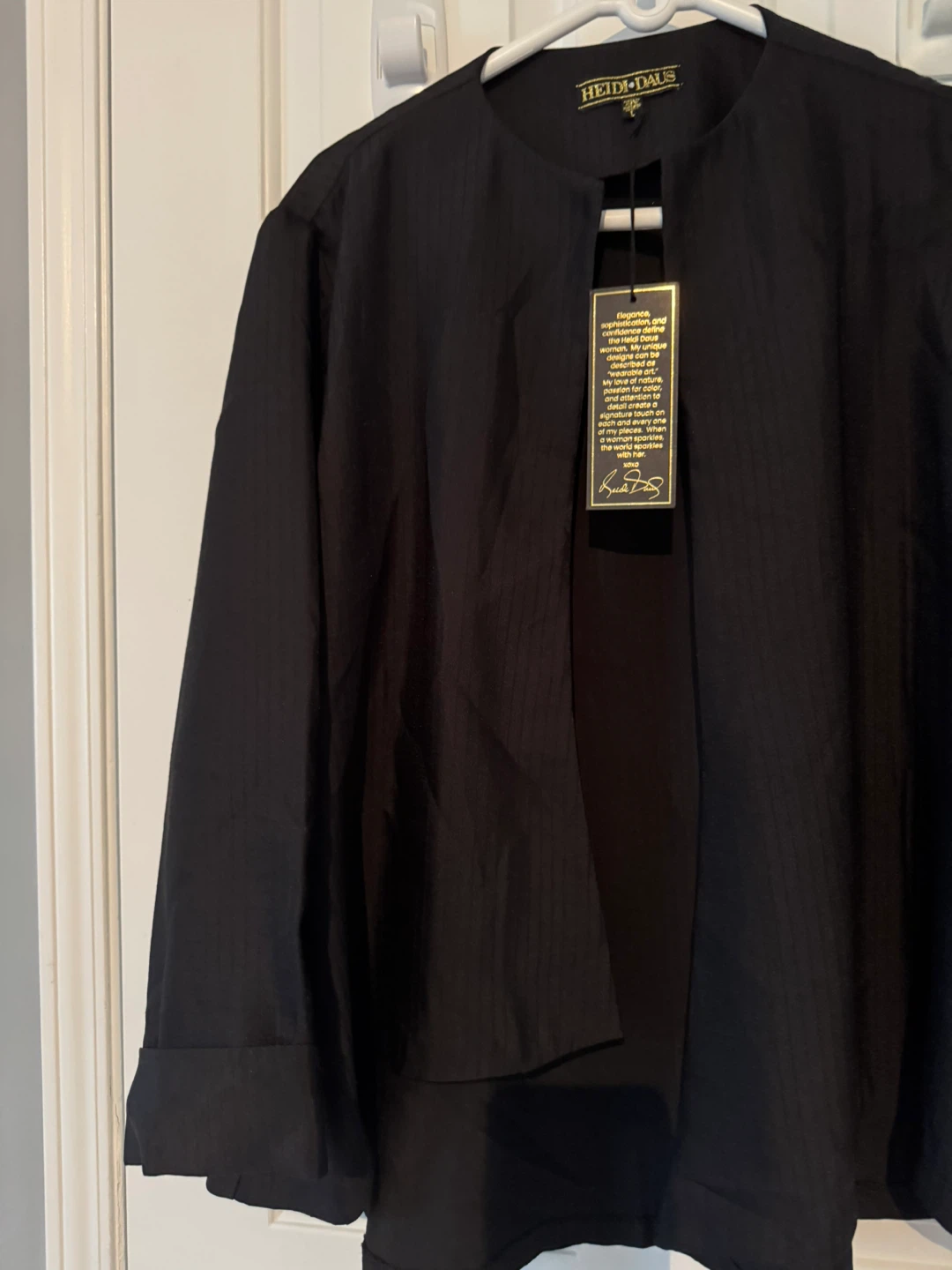 Heidi Daus Black Cardigan - photo 3