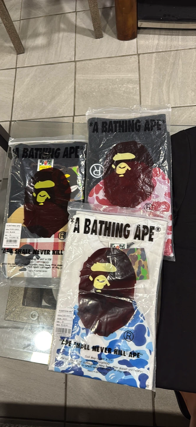 BAPE  T-Shirts all size  $45 - photo 3