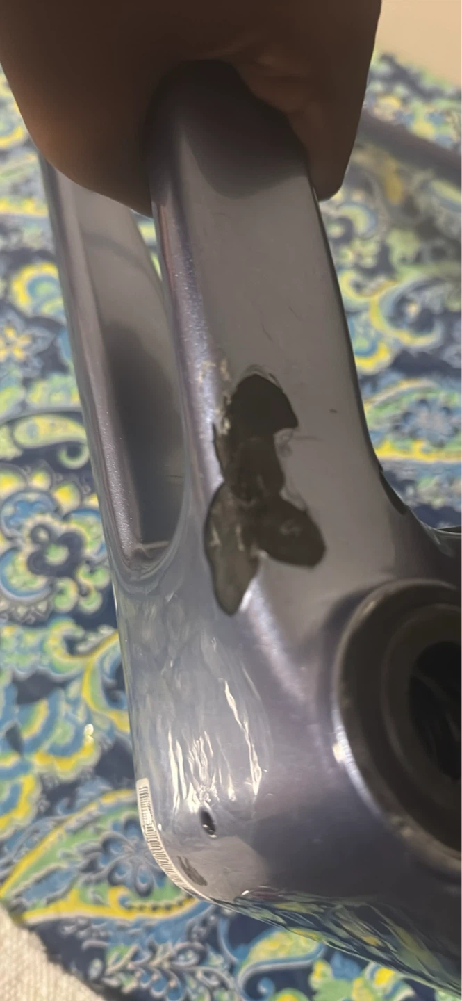 Giant tcr advanced Bicycle frame set CRACKED - photo 4