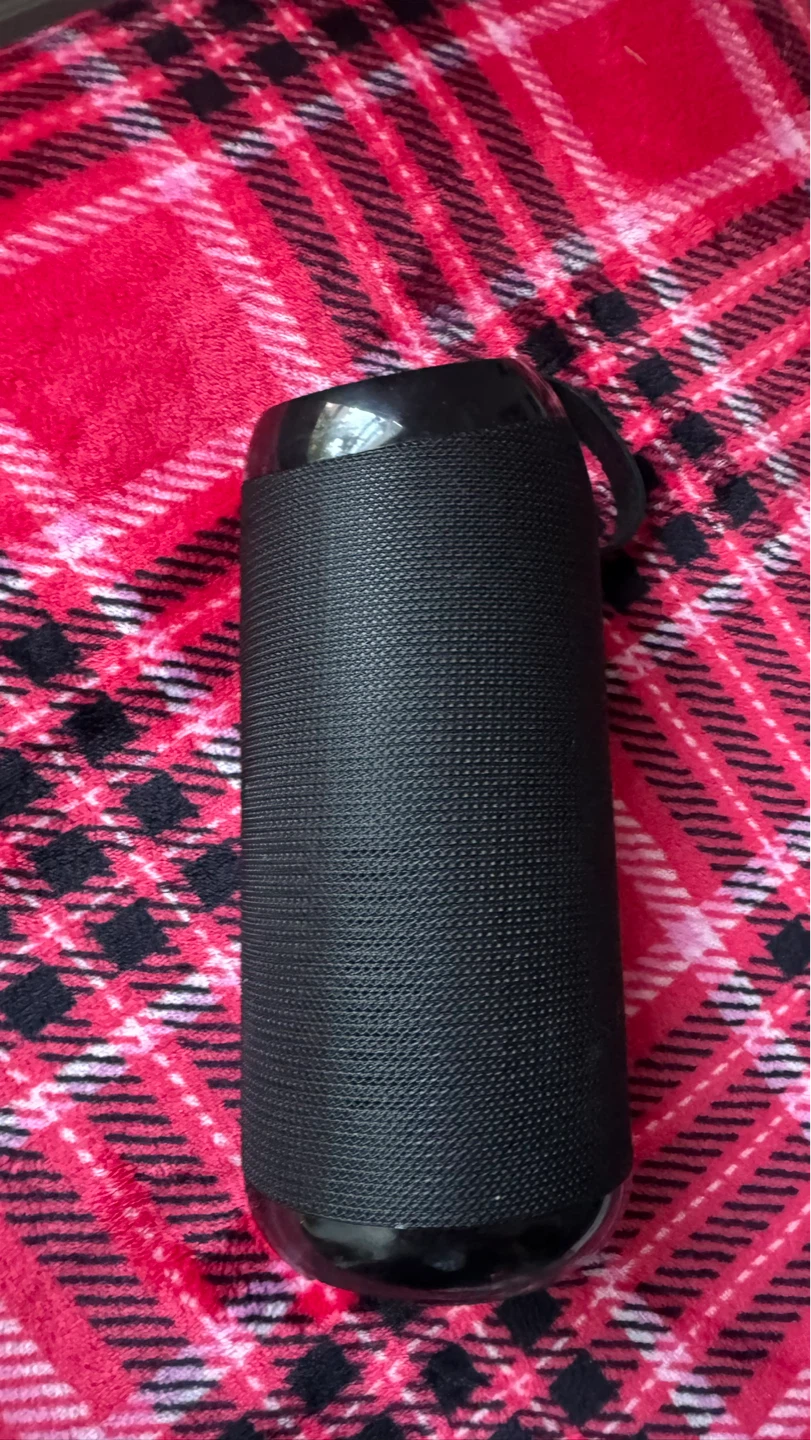 Black Portable Bluetooth Speaker