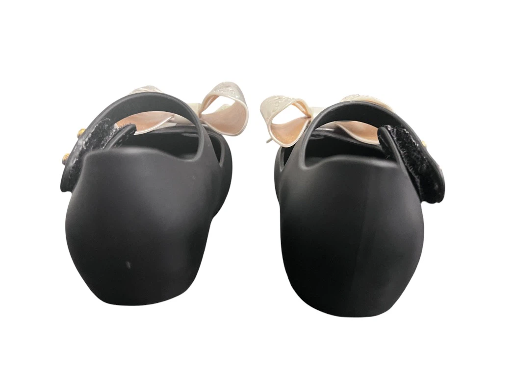 Mini Melissa Toddler Mary Jane Bow Shoes – Size 5– Like New - photo 4