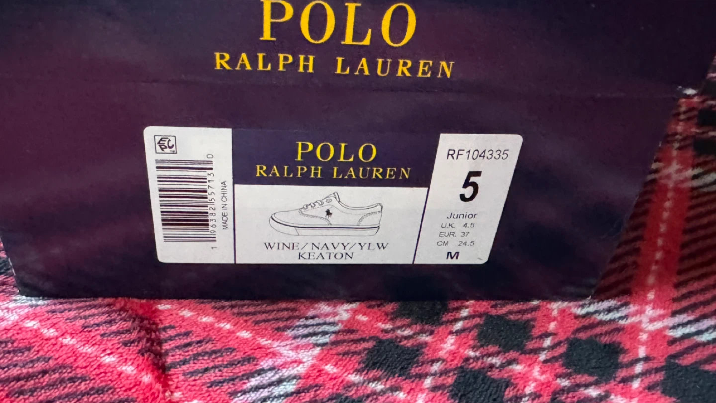 Polo Ralph Lauren Keaton Corduroy Sneakers - photo 5