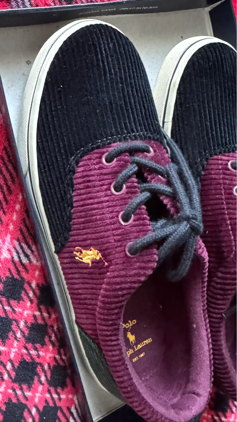 Polo Ralph Lauren Keaton Corduroy Sneakers - photo 3