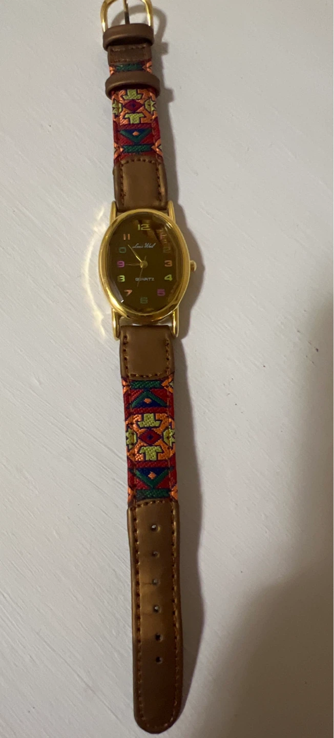 Vintage Ladies Louis Wiel Quartz Watch 80’s 90’s