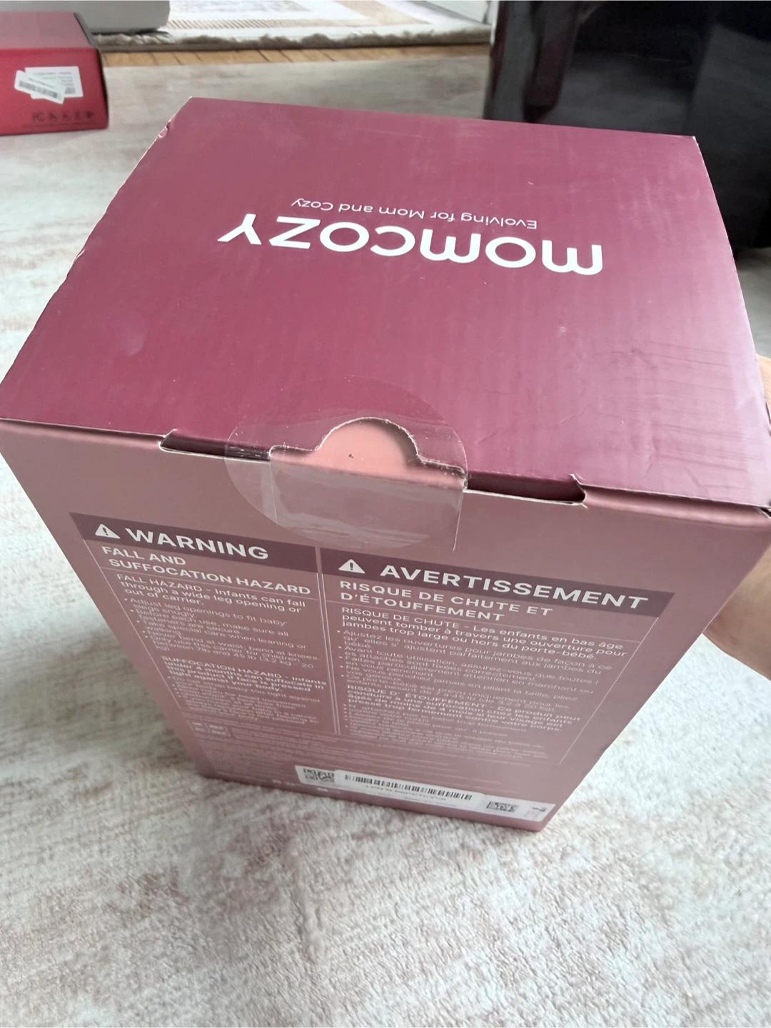 Momcozy 3-in-1 Baby Carrier Sealed Box - photo 2