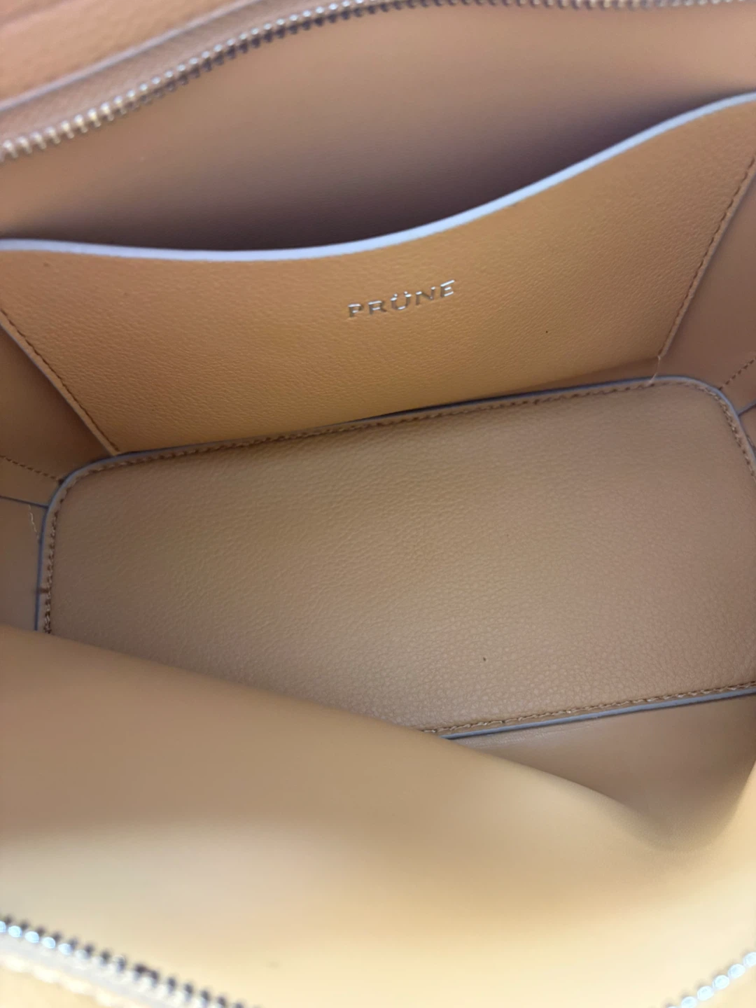 Prüne Liz Leather Tote Bag with Shoulder Strap - photo 3