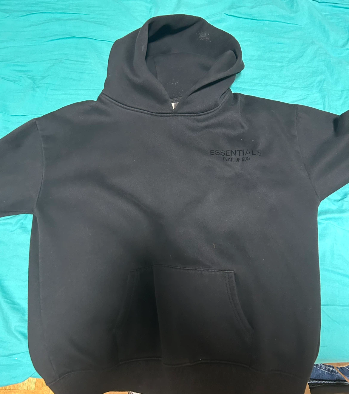 Black Essentials hoodie