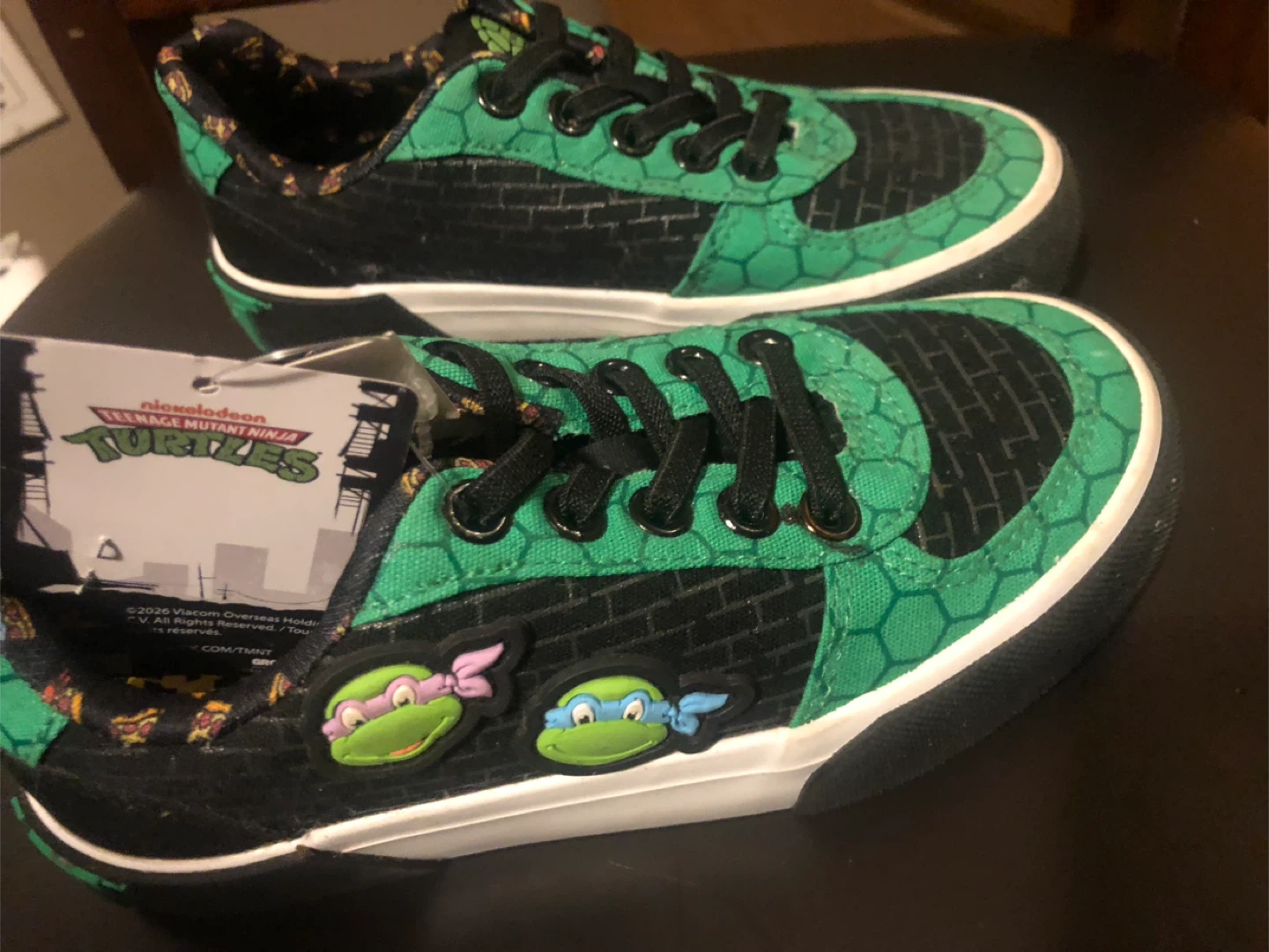 NEW Teenage Mutant Ninja Turtles Kids Sneakers Size 13 - photo 5