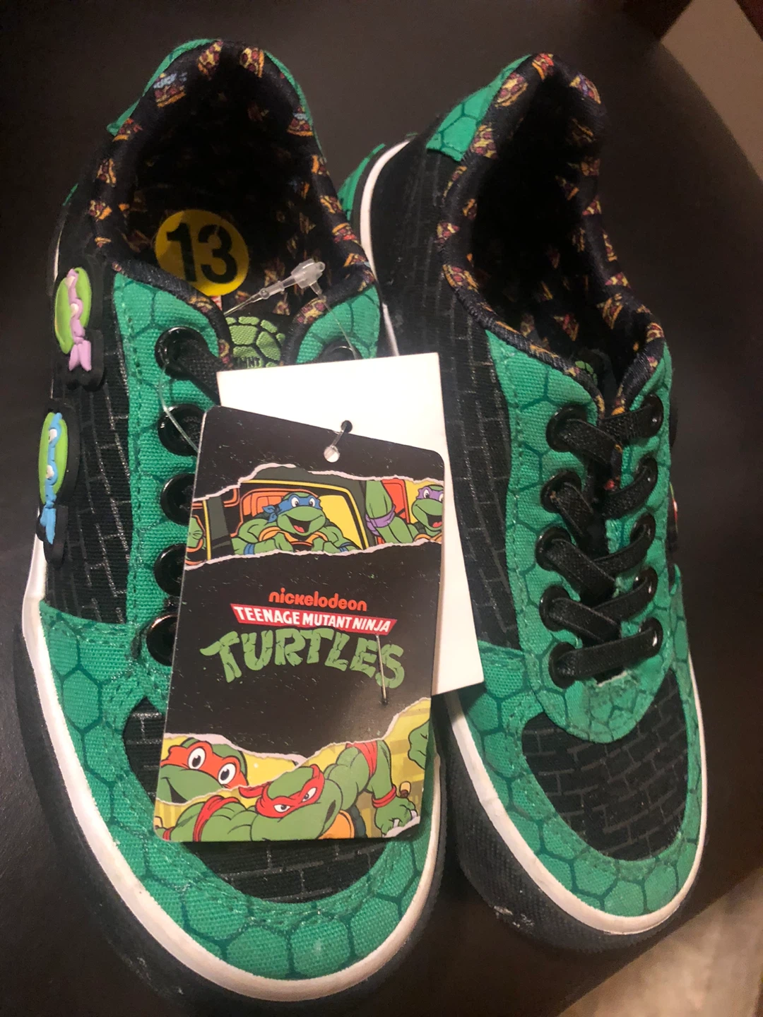 NEW Teenage Mutant Ninja Turtles Kids Sneakers Size 13 - photo 2