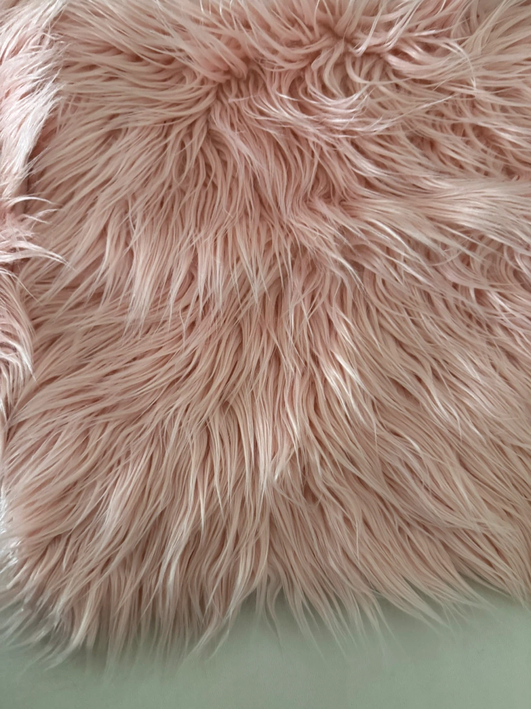Ashle Home Deco Pink Faux Fur Throw Pillow Cover