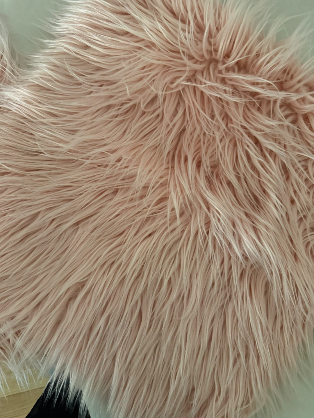 Ashle Home Deco Pink Faux Fur Throw Pillow Cover - photo 2