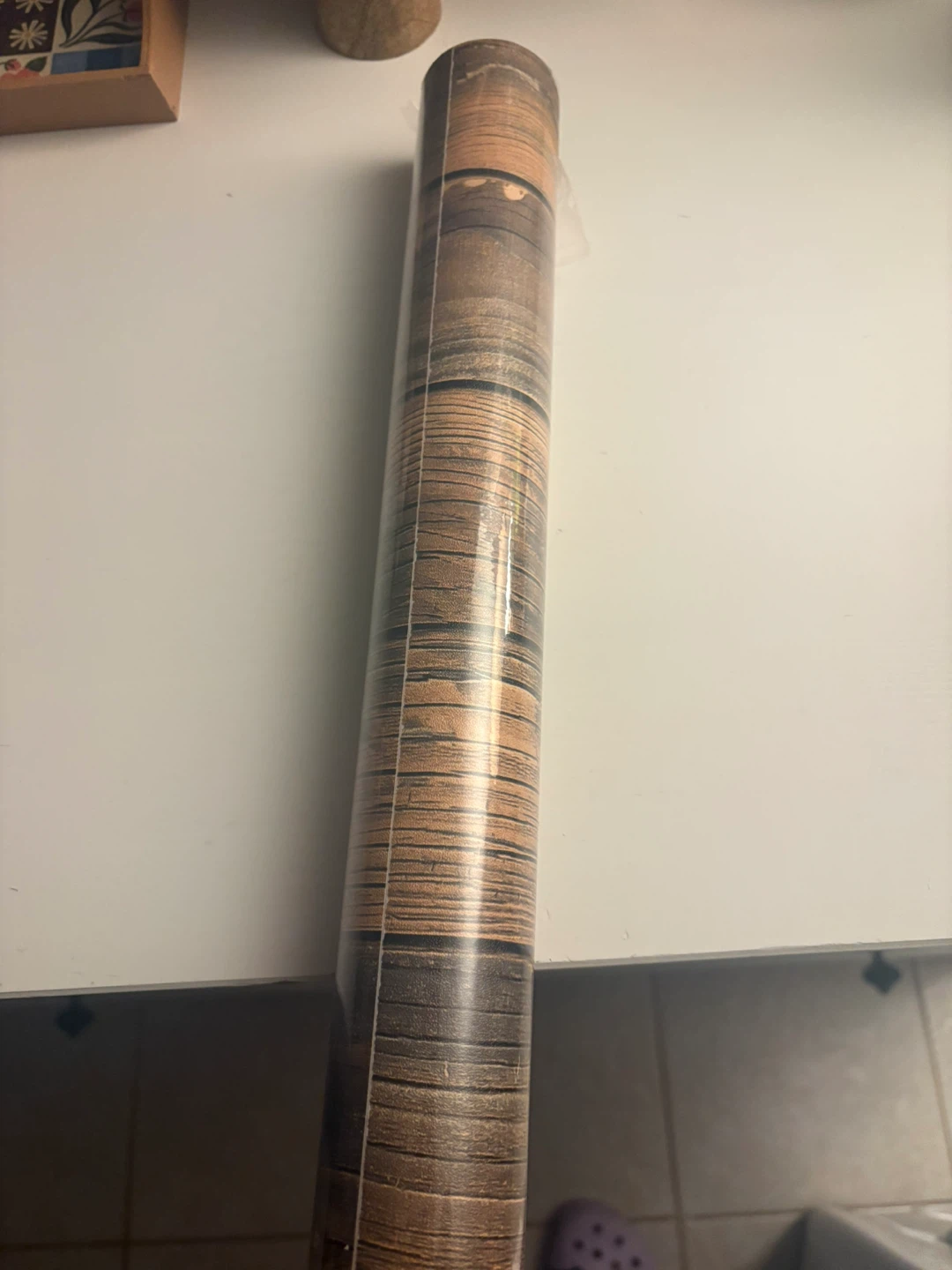 Wood Grain Peel and Stick Wallpaper Roll