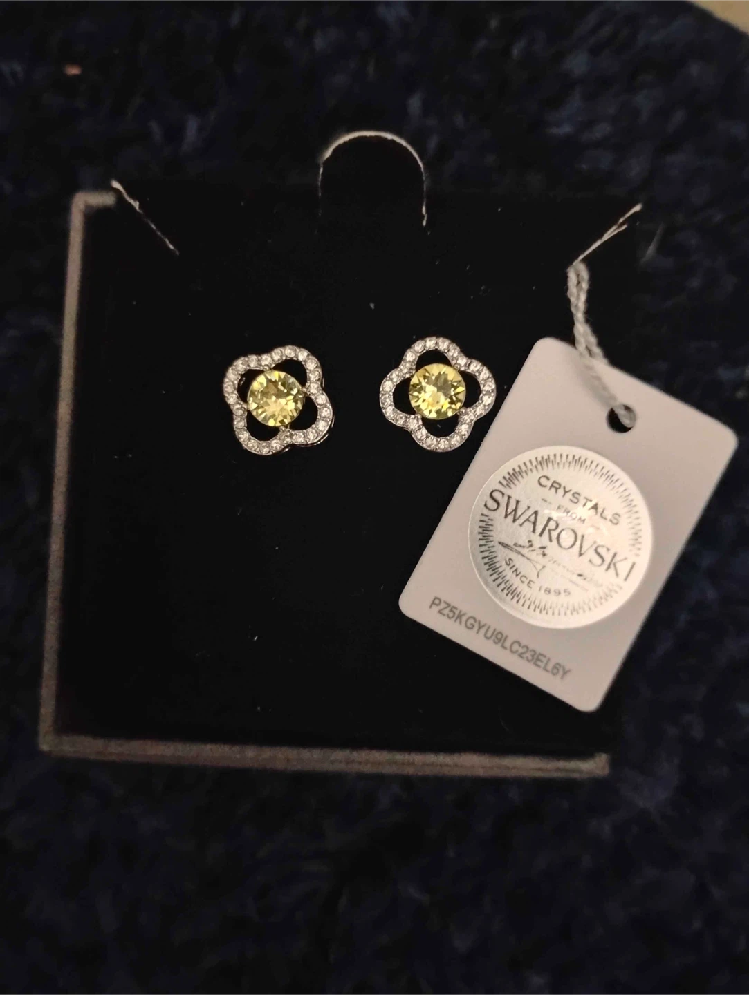 NIC & SYD Swarovski Crystal Clover Earrings