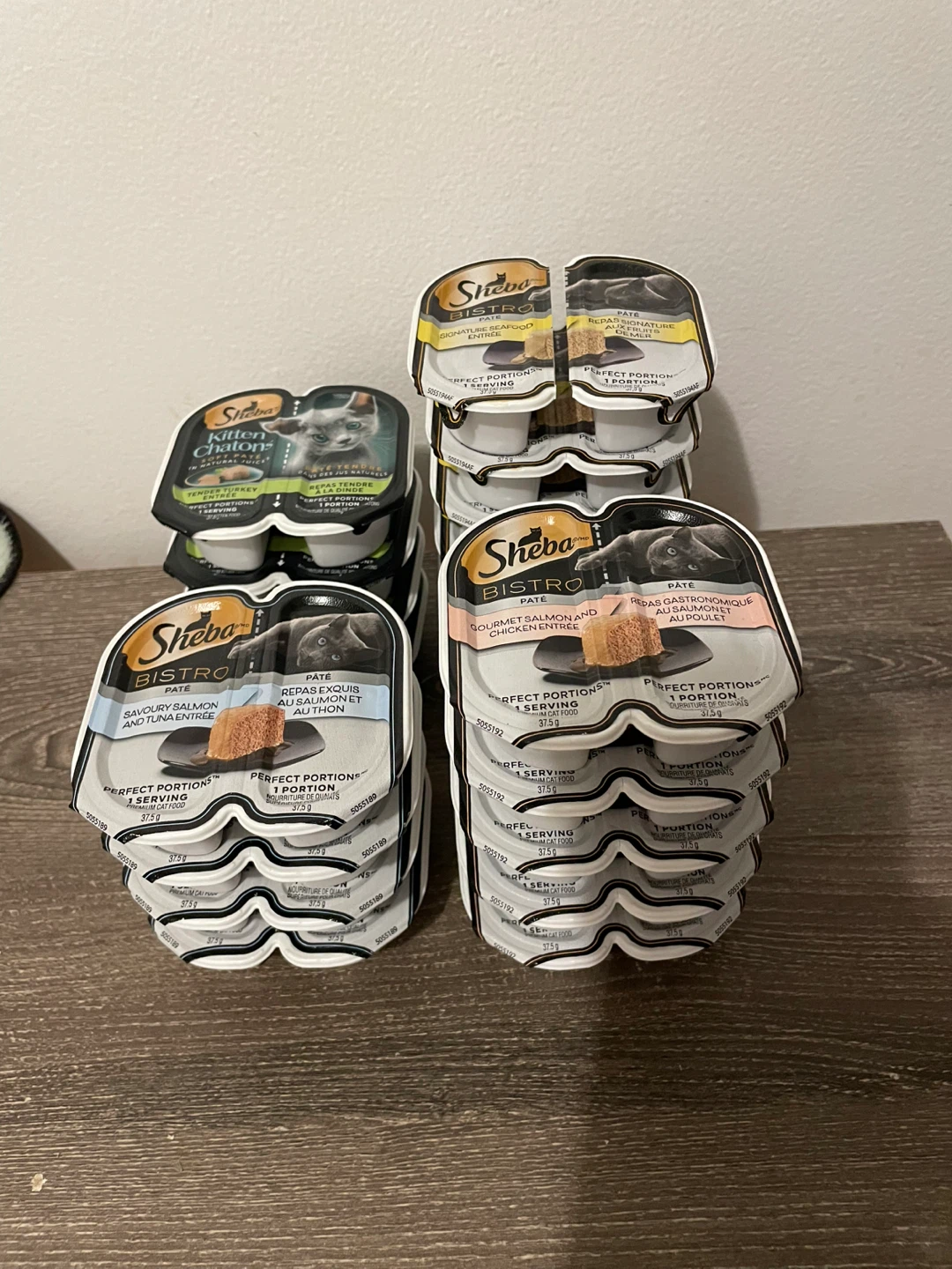 Wet Cat Food Lot-Sheba 19=38