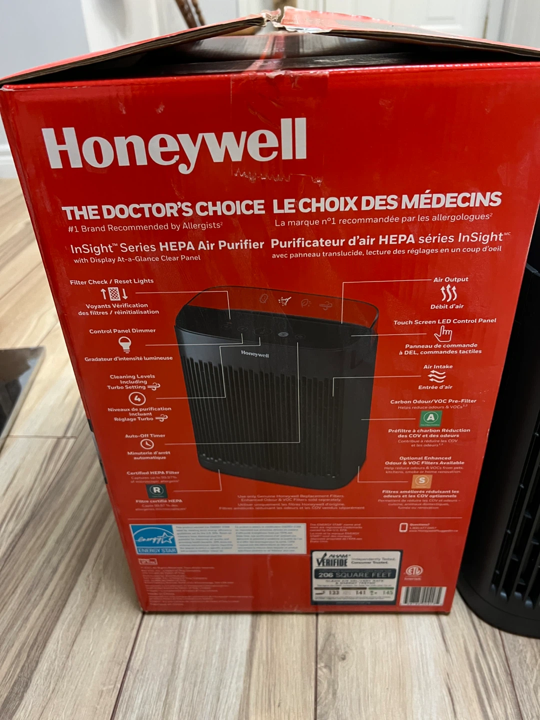 Honeywell InSight Series HEPA Air Purifier - photo 5