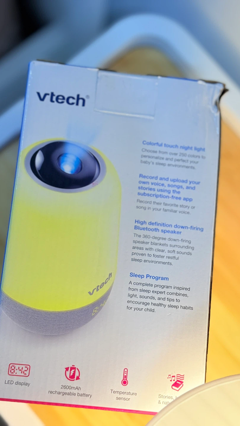 VTech V-Hush Pro Bluetooth Sleep Training Soother - photo 3