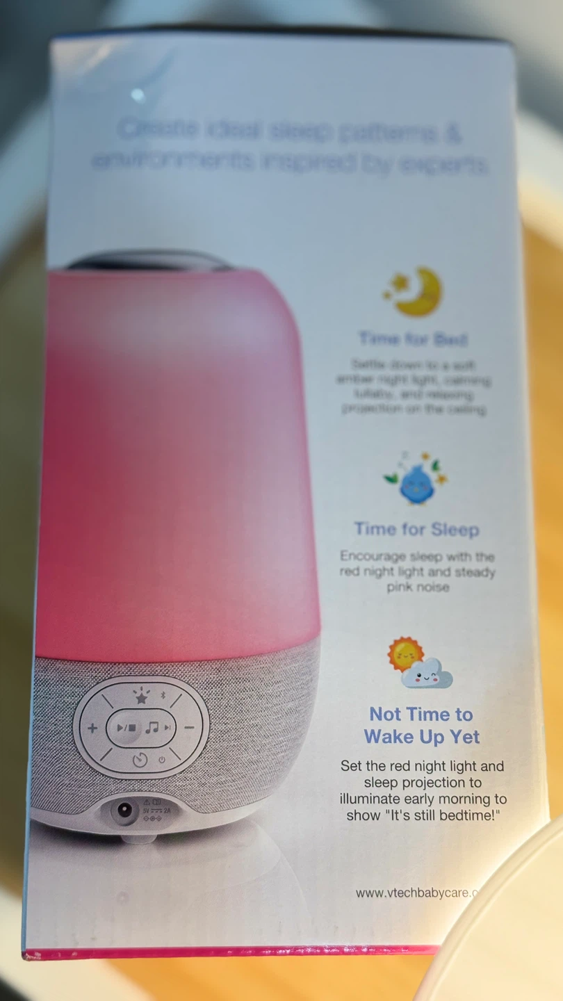 VTech V-Hush Pro Bluetooth Sleep Training Soother - photo 2