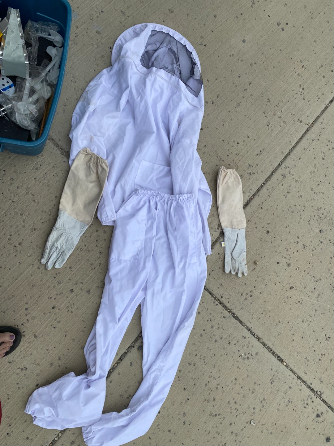 Beekeeping Suit and Smoker Set