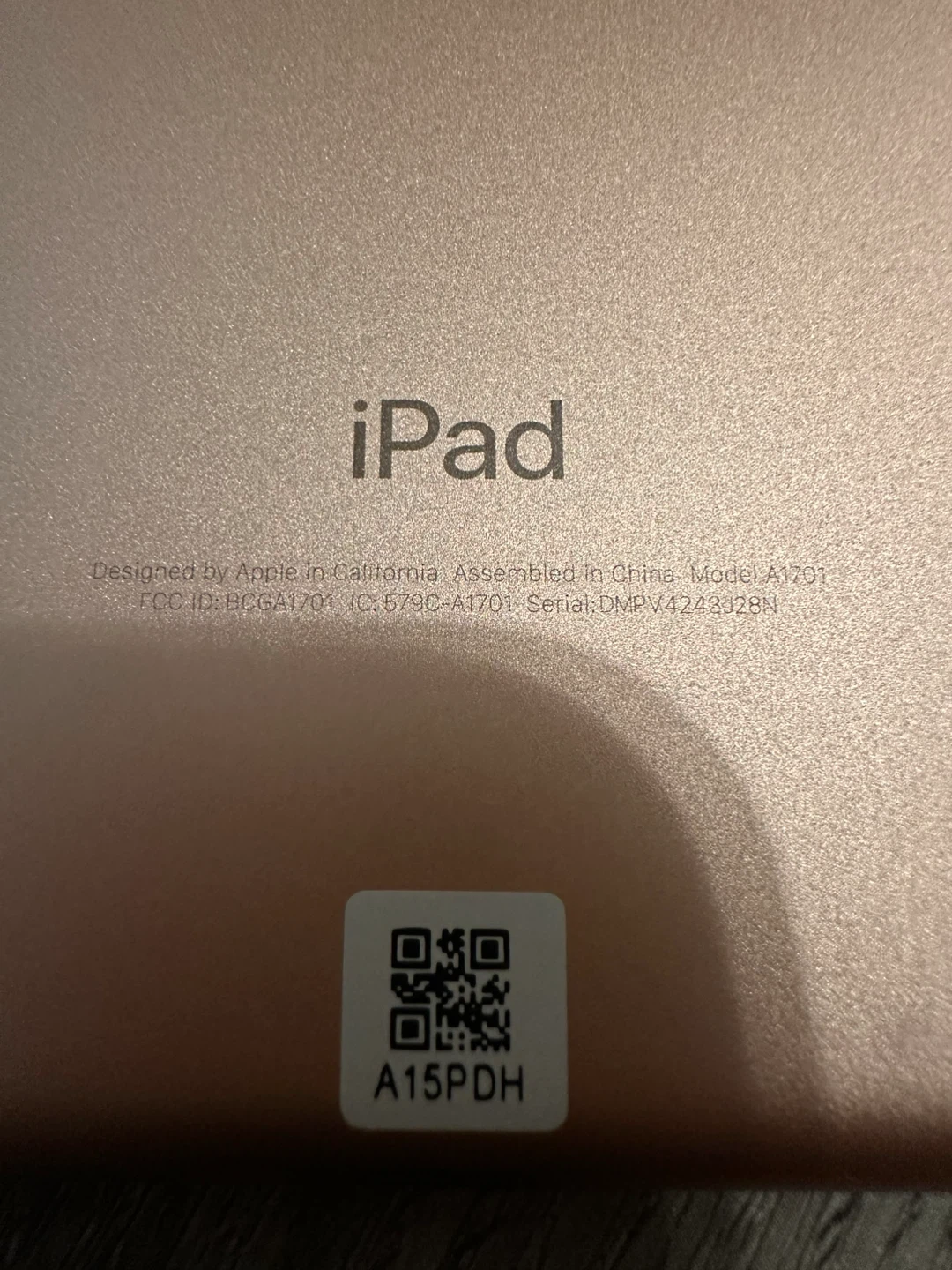 Apple Ipad Pro 10.5” 1st Gen 64GB WiFi - Rose Gold - photo 4