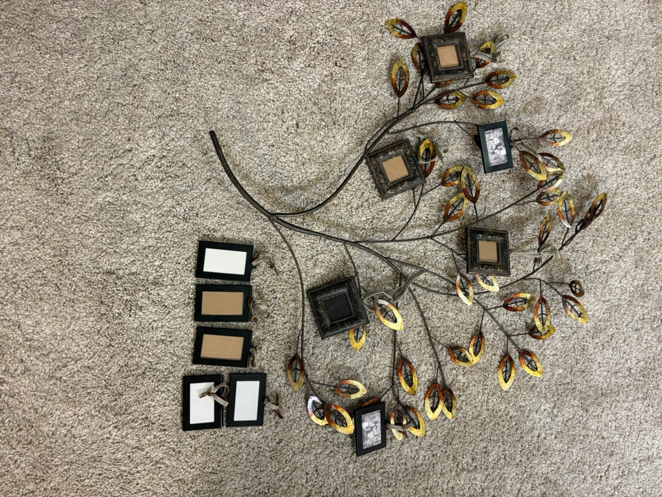 Metal Tree Photo Frame Wall Decor - photo 3