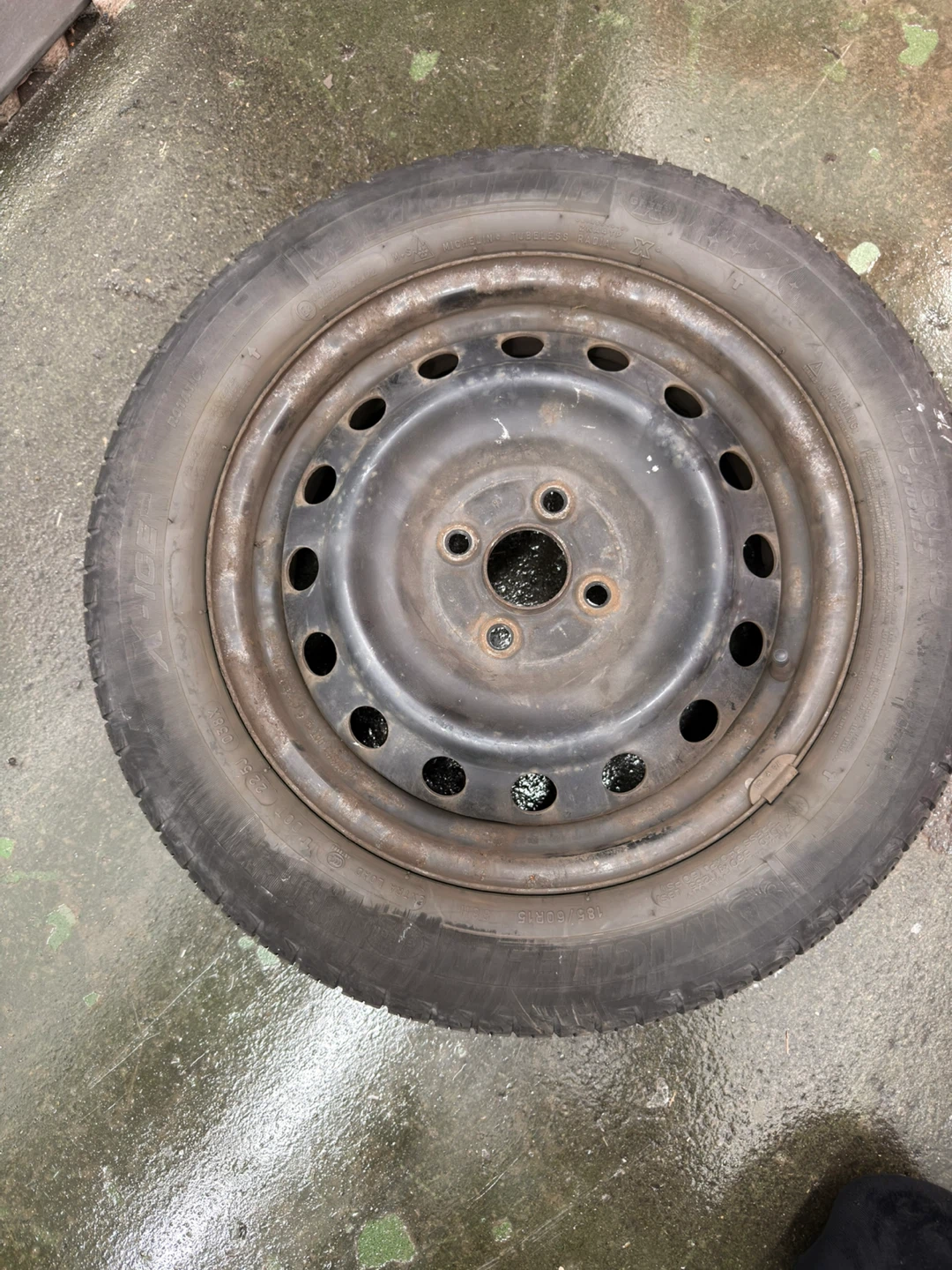 Michelin Winter Tire with Steel Rim
