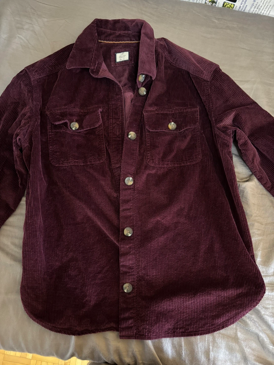 Denver Hayes Corduroy Button-Up Shirt - photo 2