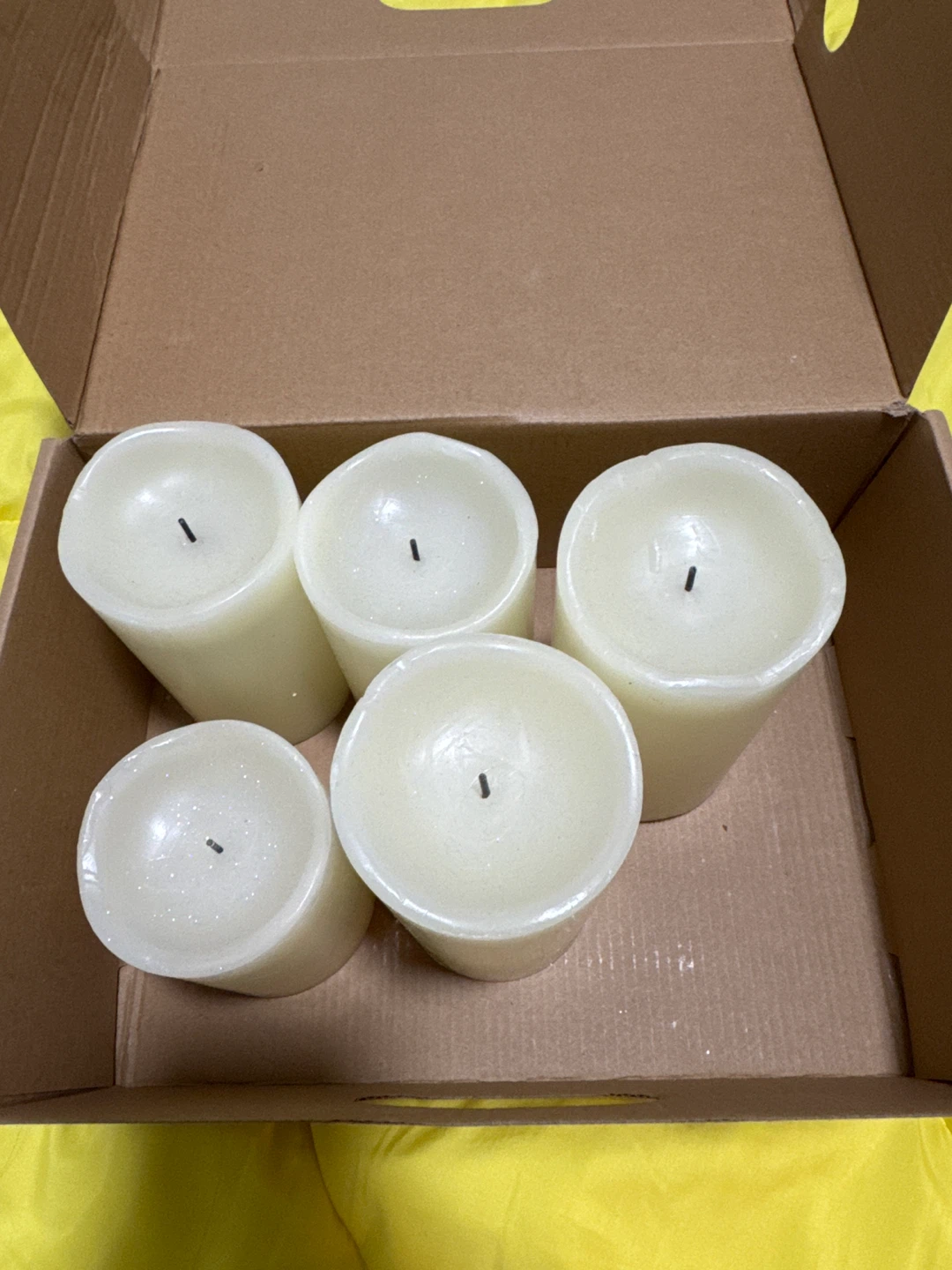 Set of 5 LED Flameless Candles