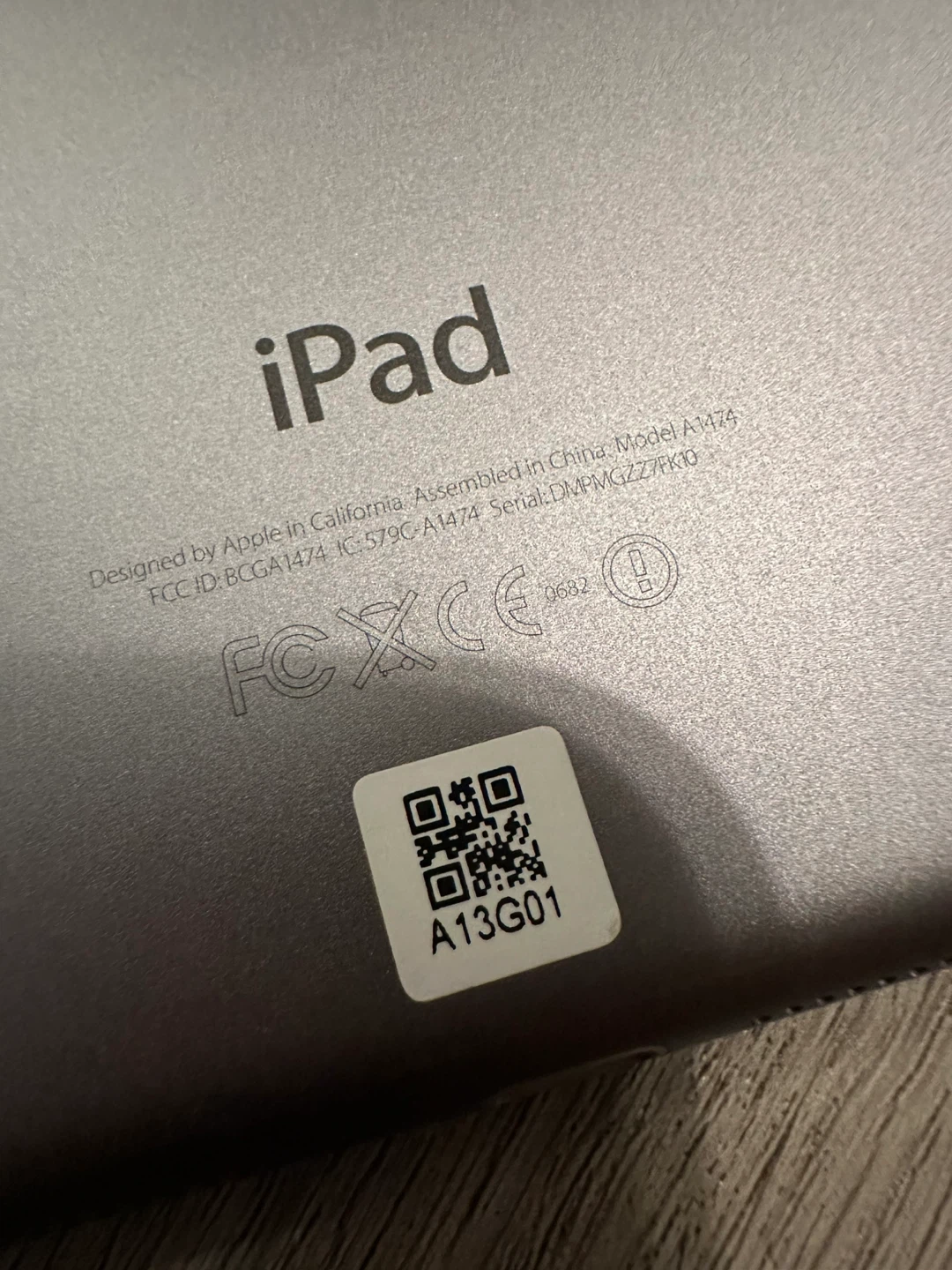Apple iPad Air 9.7” 16GB WiFi Model A1474 - Space Grey - photo 3
