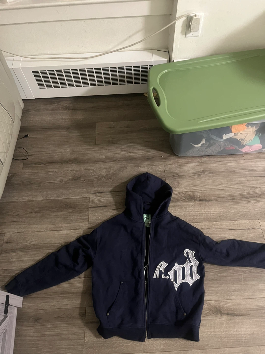 Godspeed Athleisure Navy Zip-Up Hoodie - photo 2