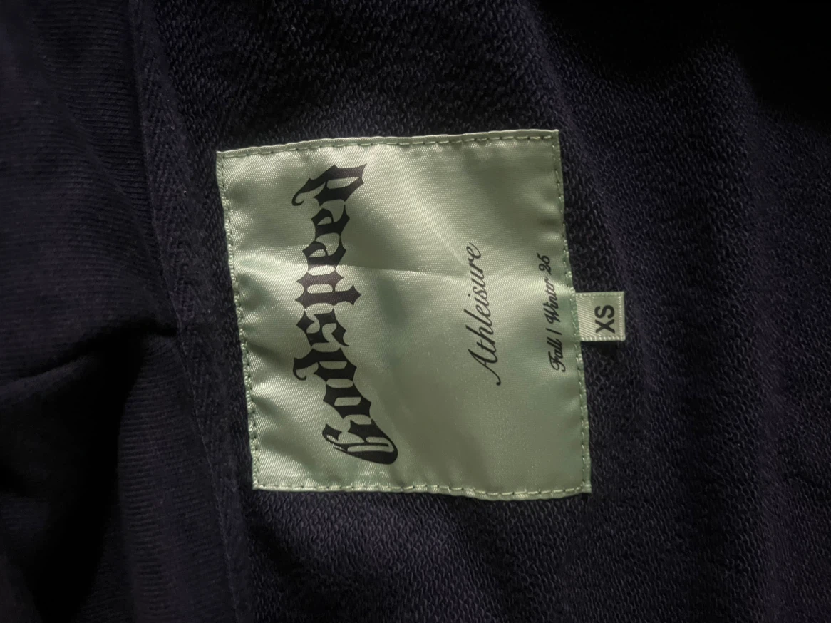 Godspeed Athleisure Navy Zip-Up Hoodie - photo 4