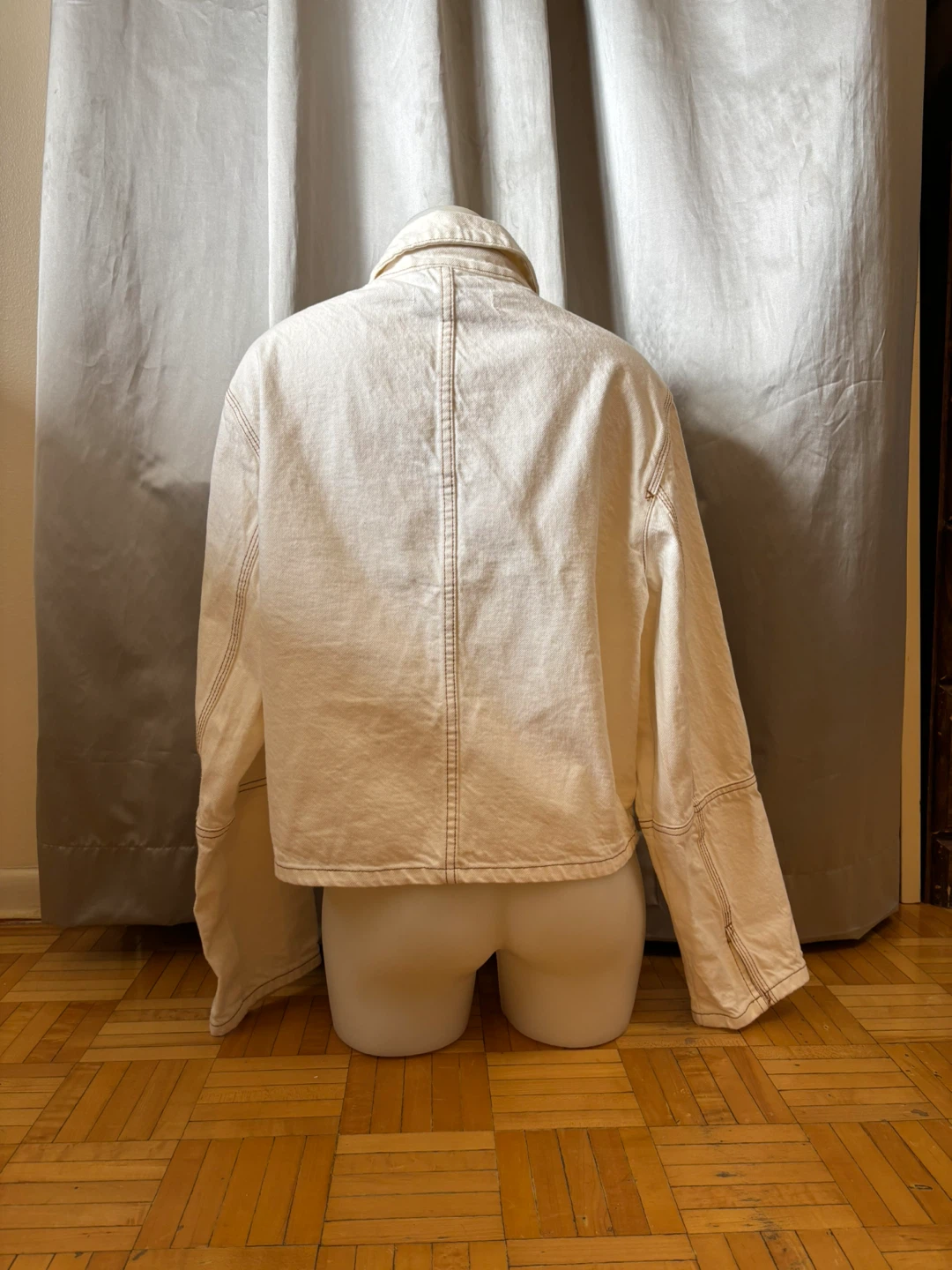 ZARA White Denim Jacket - photo 4