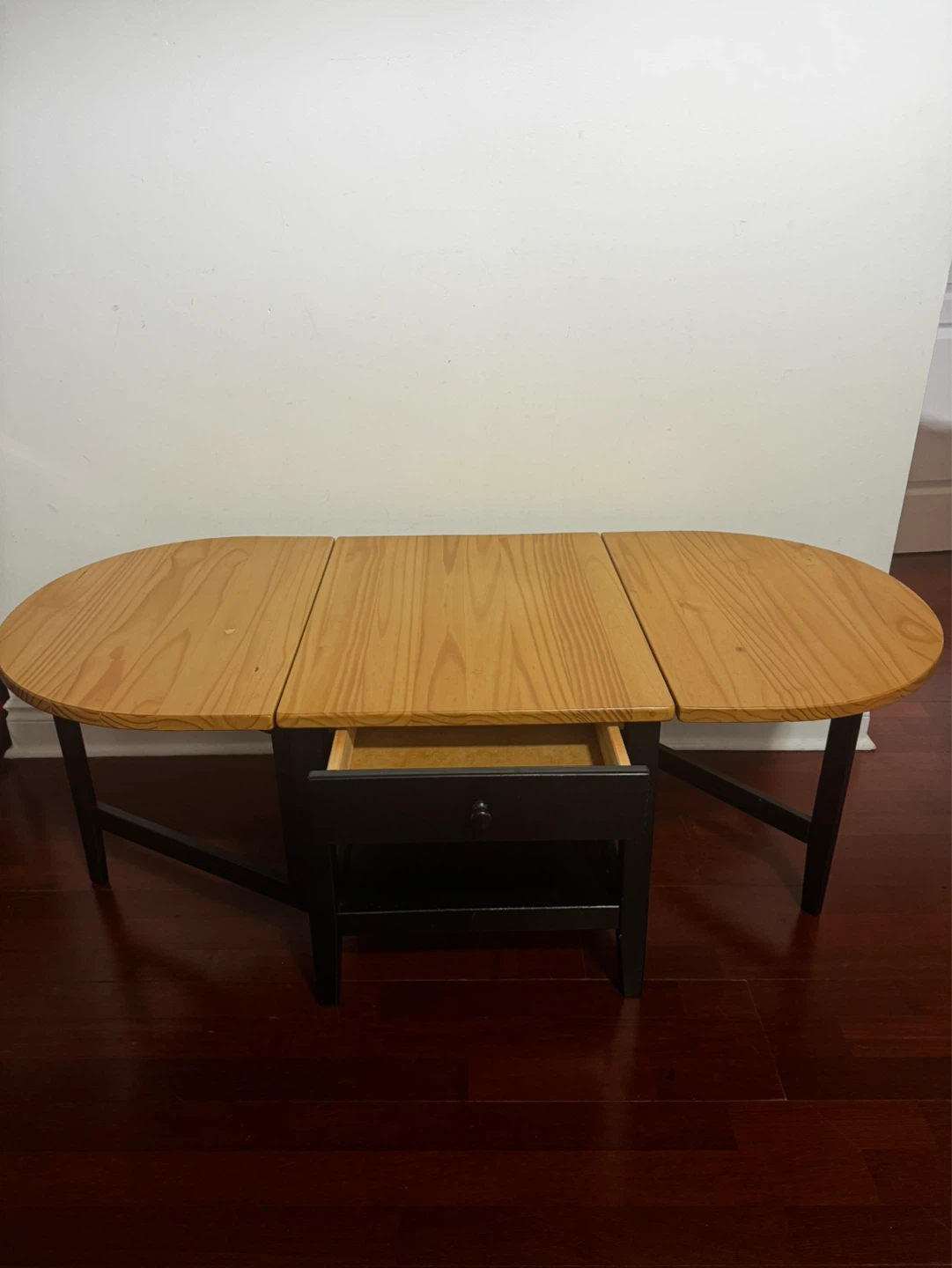 Drop-leaf Table with Drawer
