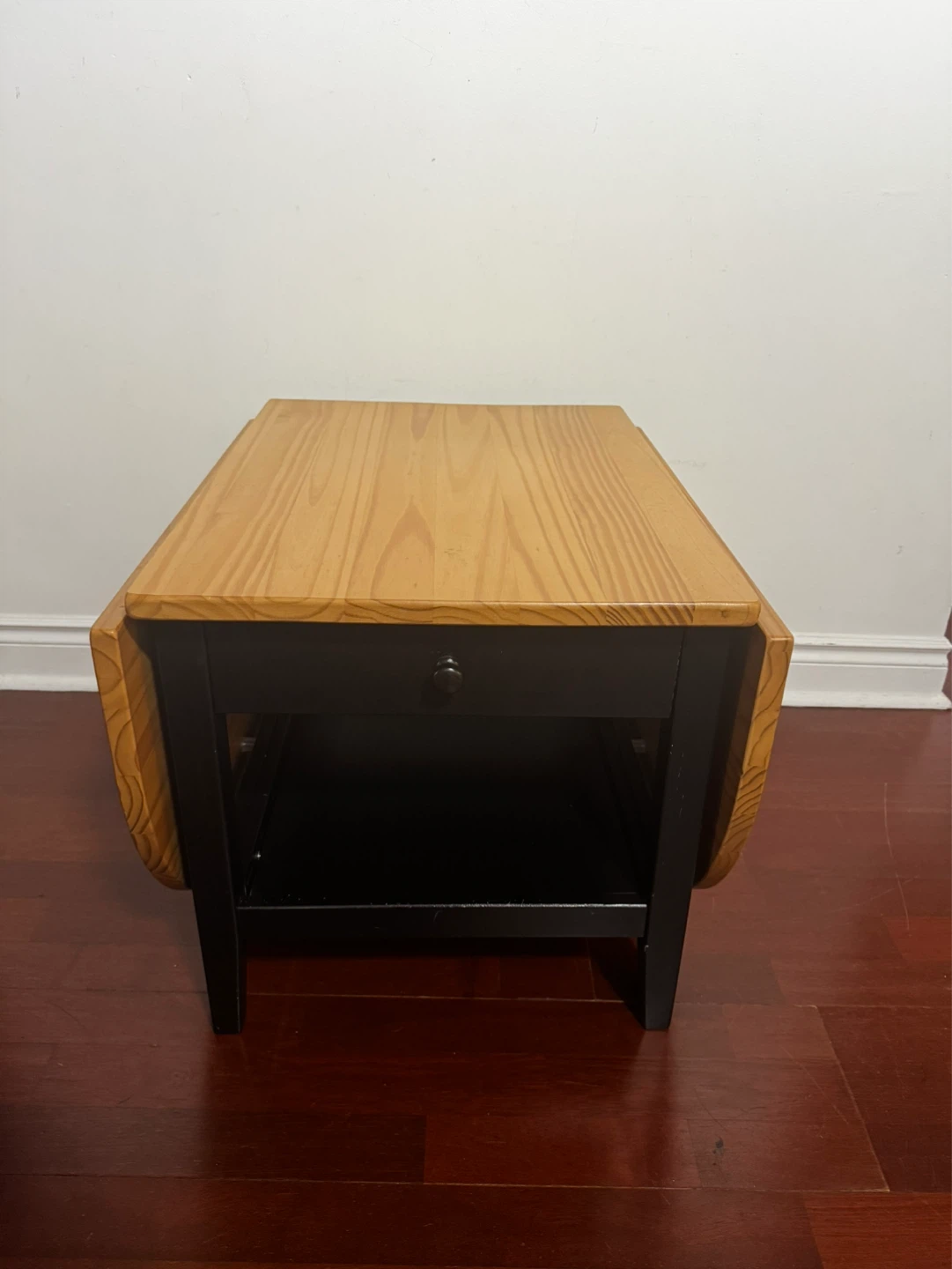 Drop-leaf Table with Drawer - photo 2