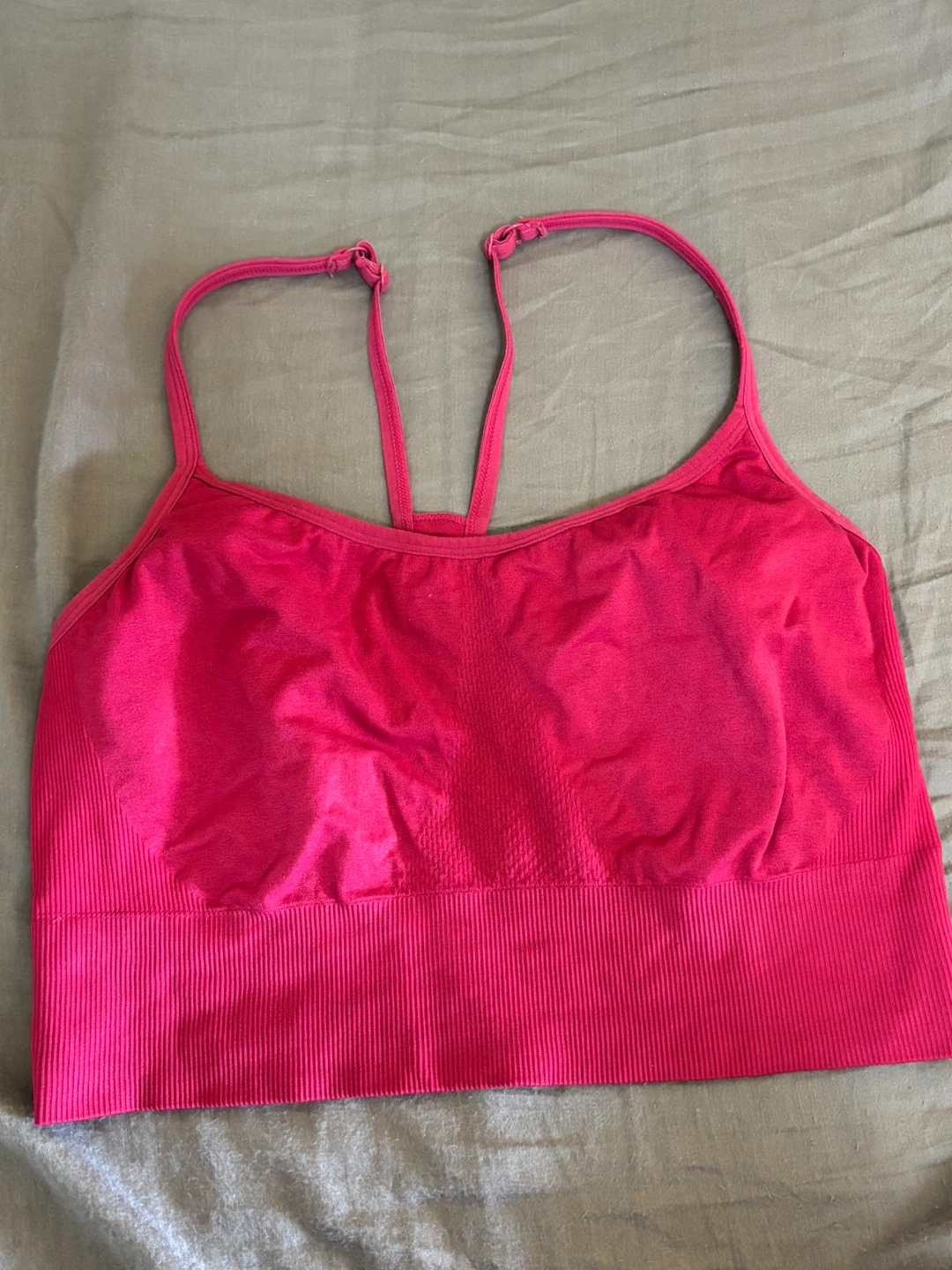 Pink Bra Crop Top - photo 2