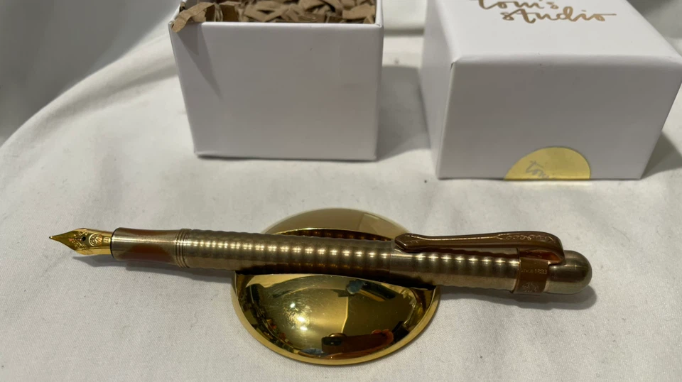 Tom's Studio Solid Brass Pen Rest - photo 2
