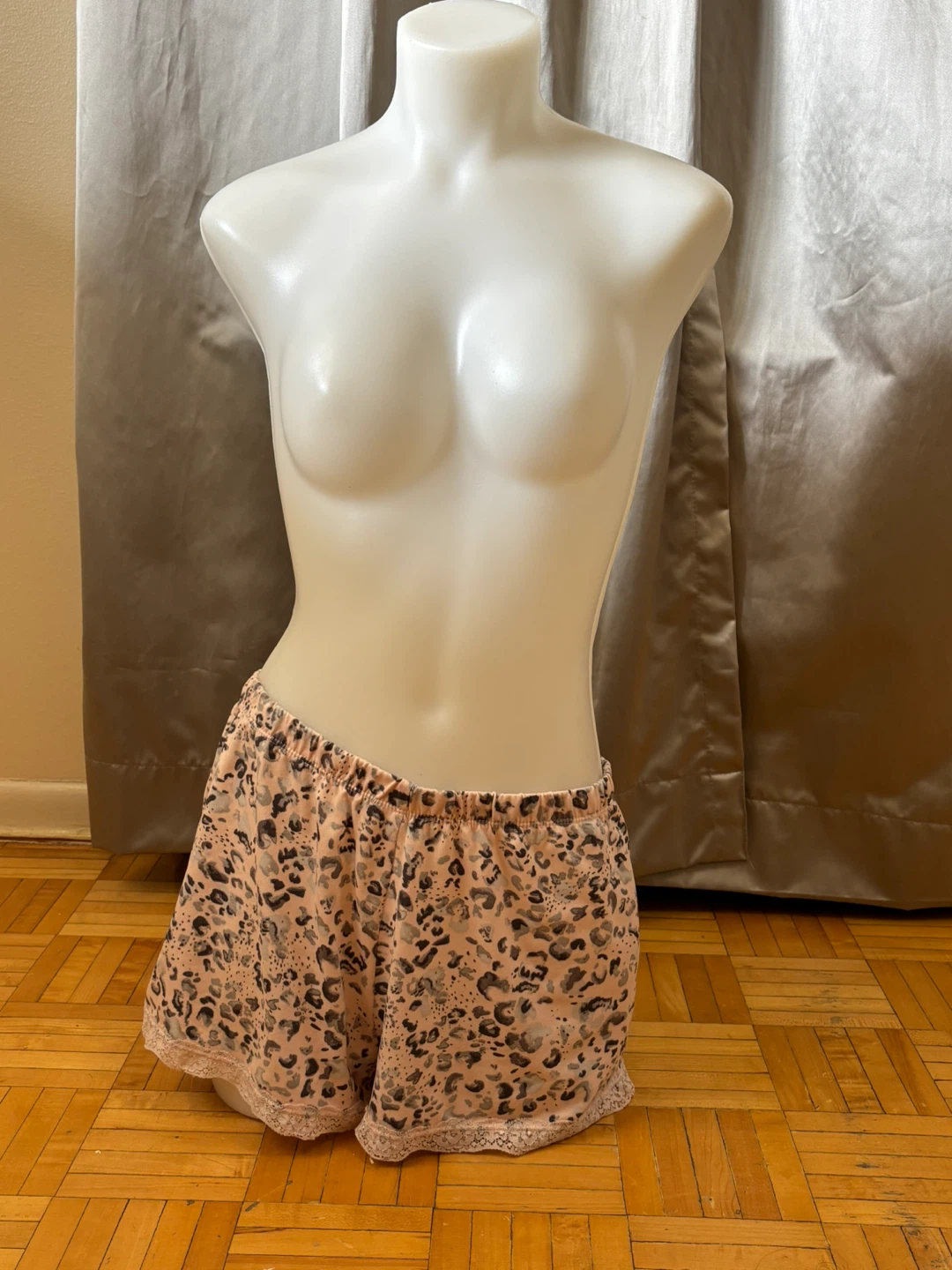 Pink Leopard Print Pajama Set - photo 3