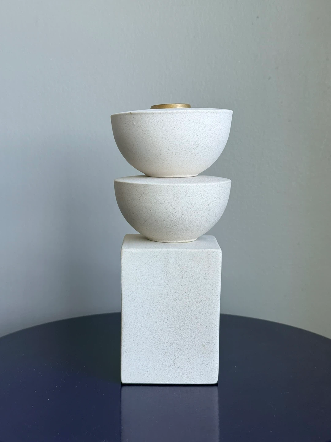 H&M Home Stoneware Sculptural Candle Holder - photo 2