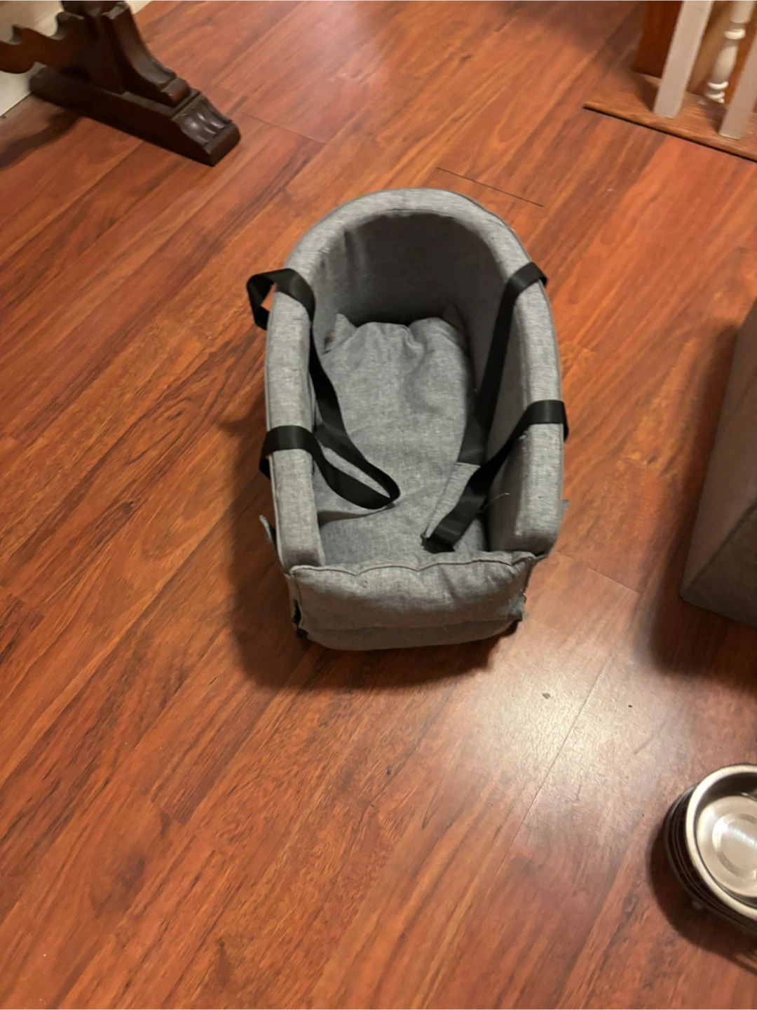 Grey Pet Car Seat Booster - photo 2