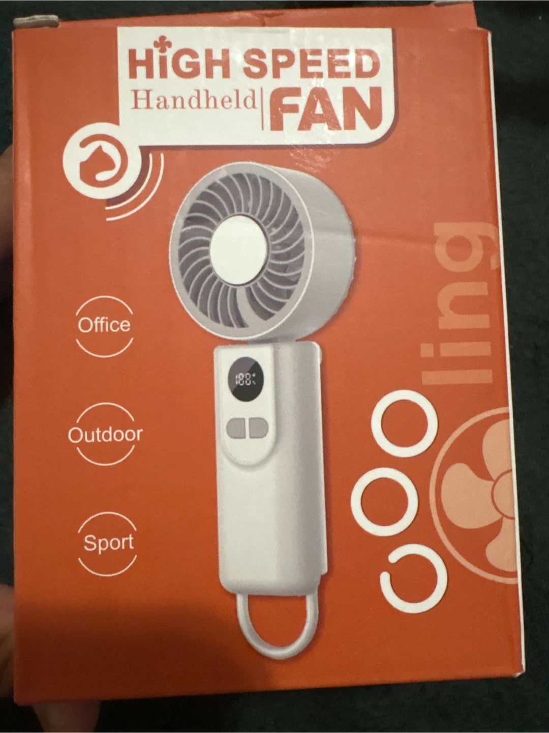 High Speed Handheld Fan