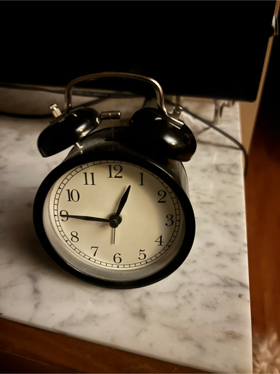 Retro Twin Bell Alarm Clock - photo 3
