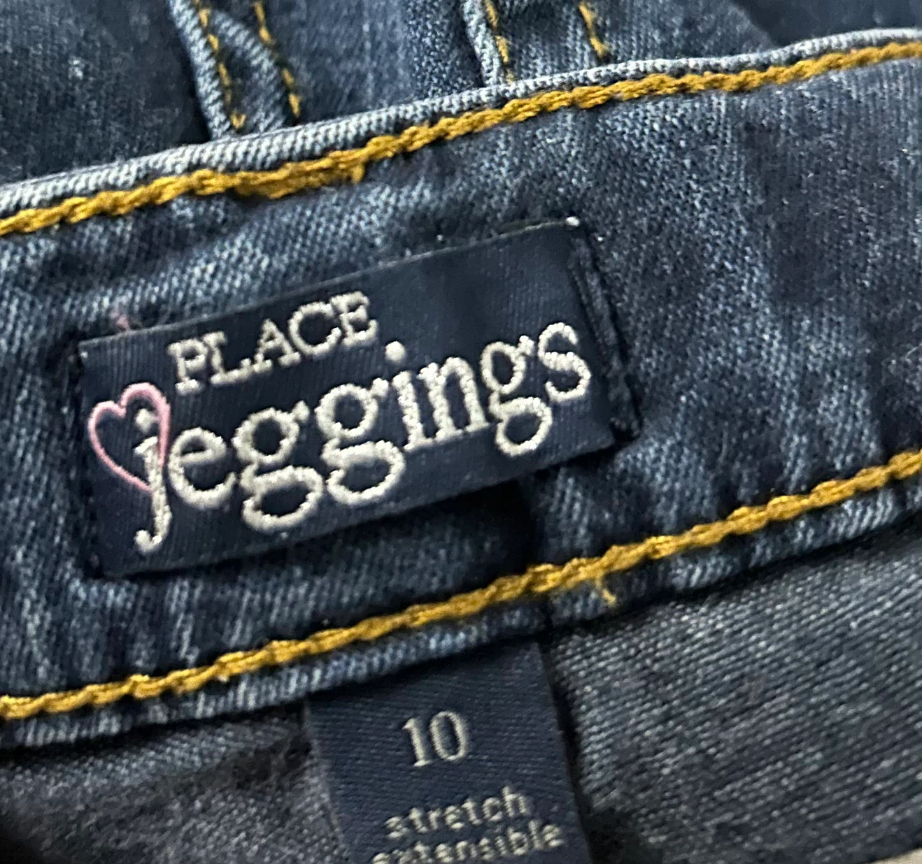 The Children's Place Blue Jeggings Kids Size 10 - photo 3