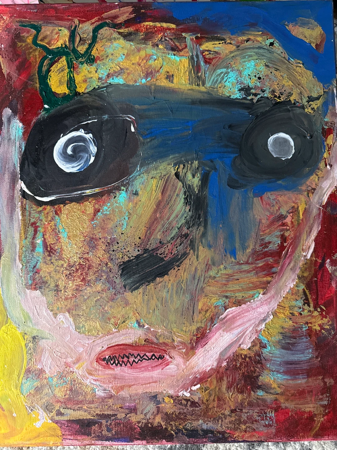 Abstract Portrait Painting - photo 2