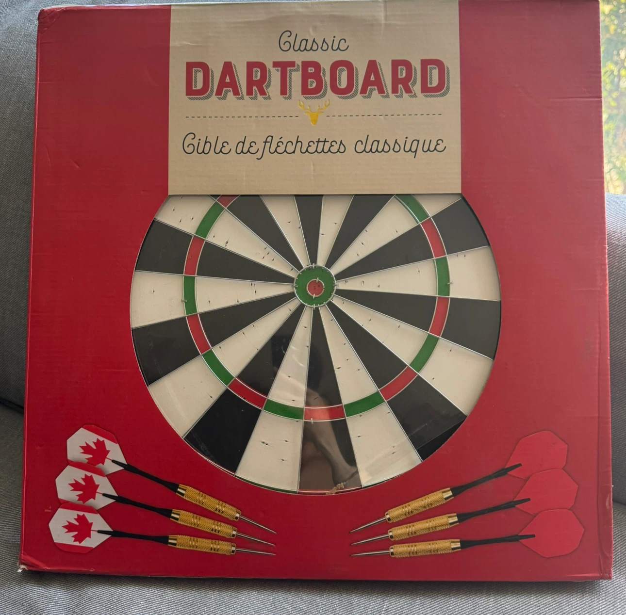 Classic Dartboard Set with Darts