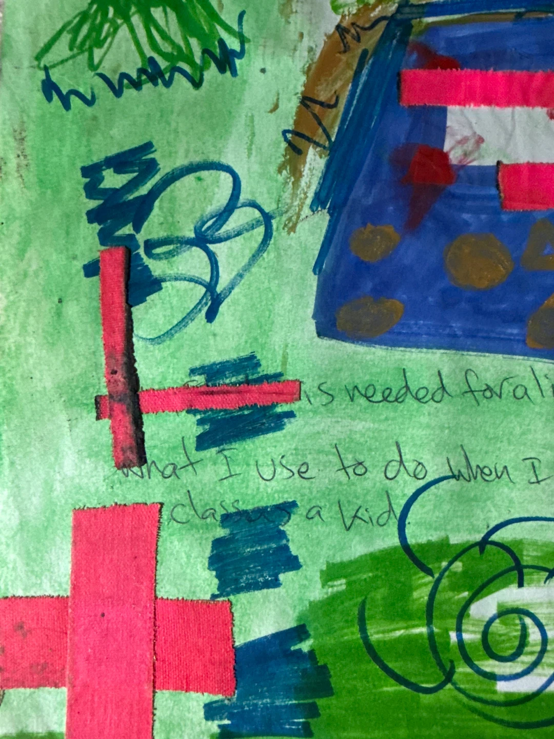 Handmade Mixed Media Art Piece - photo 2